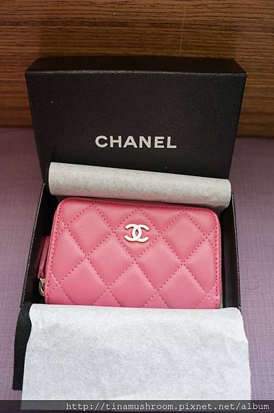 CHANEL 新作 ジップコインパース 本革レザー カ ードケース 黒茶 ☆大人気コインパース☆】CHANEL 19 ジップ コインパース